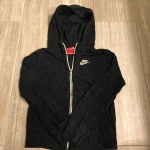 Nike zip up sweatshirt